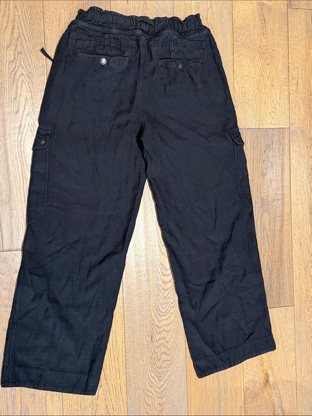 Free People Park Avenue Cotton Cargo Pants Size S - Picture 5 of 7